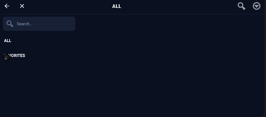 XtreamOne Channel List with Search